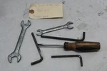 Oem Suzuki Motorcycle Tool Kit 6PCS 2002 GSXR600 Silver 09800-21039. Fixed Price $35.00.