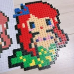 Mini Block Ariel Buildable Set Large Cute Collectible Used. Fixed Price $90.77.