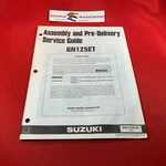 1995 Suzuki GN125ET Assembly Pre-delivery Service Guide 99505-01246-03E. Fixed Price $29.99.