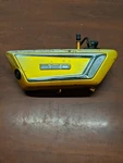 Oem 1972 Yamaha DS7 250 Oil Tank Left Side Cover 278-21705-00-52. Fixed Price $75.00.