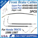 3PCS Front Brake Cable L&r For Honda TRX70 1986-1987 45450-HB2-000 45440-HB2-000. Fixed Price $34.77.