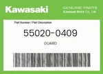 Kawasaki Genuine Guard 55020-0409. Fixed Price $23.92.