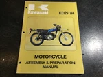 1977 Kawasaki KE125-A4 Motorcycle Factory Assembly & Preparation Manual. Fixed Price $18.18.