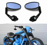 Motorcycle 7/8" Handle Bar End Mirrors For Ducati Aprilia Victory Triumph. Fixed Price $25.05.