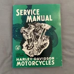 Vintage Service Manual 1940-47 Big Twin Harley-davidson Motorcycles Pb Green. Fixed Price $44.99.