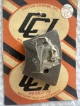 Custom Chrome Brake Pad Set Part 12-438. Fixed Price $5.00.