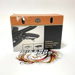 Nos Genuine Harley Defiance Rider Footpegs Black Anodized Machine Cut 50501009. Fixed Price $109.00.