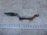 1973 Hodaka Wombat 125 S794-2) Front Foot Peg Mount Bracket Assembly #2. Fixed Price $43.99.