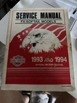 Harley Davidson Official Factory 1993-1994 Fx/softail Service Manual 99482-94. Fixed Price $150.00.