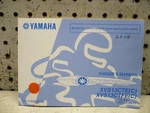 Yamaha Star XVS13CTE XVS13CTFE Owner's Manual Oem 5S6-28199-17. Fixed Price $22.99.