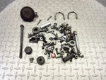 2008 07-09 Kawasaki KLE650 LE650A Versys Oem Misc Nuts Bolts Hardware Horn. Fixed Price $21.14.