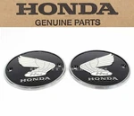 Genuine Honda Tank Round Badges Emblems Set 60-69 CA160 CL160 CA77 Oem #B20. Fixed Price $38.95.