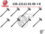 Yamaha YZFR6 Motor Engine Cylinder Head Intake Valve 8 Set Genuine. Fixed Price $599.99.