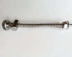 KZ900 Z1 Rear Brake Pedal Rod Complete Kit Chrome 43011-017. Fixed Price $38.00.