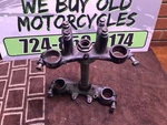 1989 Honda CR80R Steering Stem Triple Tree Clamps Oem. Fixed Price $55.00.