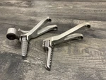 Kawasaki ZX9R ZX6R Ninja Oem Rear Left Right Passenger Footrest Footpeg Brackets. Fixed Price $79.99.