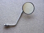 Used Suzuki Lh Rear View Mirror With "s" And Rubber Cushion 56600-31013 TS250. Fixed Price $54.95.