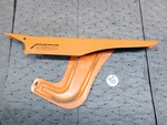 Honda Trail K1-K5 Rear Mars Orange Chain Guard Cover #40510-077-010JL. Fixed Price $55.00.