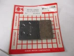 Nos Suzuki 1993-1994 GSX-R1100 Pad Set 59100-30820. Fixed Price $51.74.
