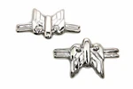 Flying Fender Medallion Set For Harley Davidson By V-twin. Fixed Price $34.28.
