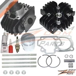 Yamaha QT50 60CC Big Bore Kit Set Cylinder Piston Gasket Head Top End 1979-1987. Fixed Price $874.95.