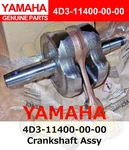 Yamaha RAPTOR250 XT250 Crankshaft Assy 4D3-11400-00-00. Fixed Price $341.79.