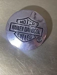 Harley-davidson Chrome Cushion Grip End Cap Oem Nos 56226-90. Fixed Price $24.95.