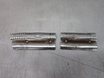 1965-68 Honda CL77 Scrambler Exhaust Pipe Heat Shields. Fixed Price $125.00.