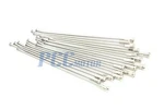 19" Rear Wheel Spokes Nipples Set Kawasaki KX125/250 KX250F/450F KX500 WS12. Fixed Price $52.49.