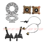 4 Stud Front Wheel Hub Tie Rod End Ball Brake Caliper Assembly For Cart Atv Quad. Fixed Price $125.21.