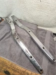 59960-80 59961 Harley Davidson Fxwg Wide Glide Rear Fender Bracket Strut Covers. Fixed Price $39.99.