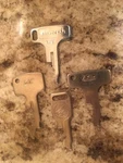 Vintage Honda Oem Factory Pre Cut Motorcycle Key # T4796. Fixed Price $14.95.