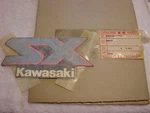 Nos Kawasaki Gas Tank Fuel Cell Emblem 1989 SX650 JF650 JS650 Jet Ski 56050-1399. Fixed Price $13.93.