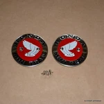 Honda Minitrail Gas Fuel Tank Emblem Badge Set With Screws K0 K1. Fixed Price $24.99.