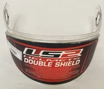 LS2 Helmets STROBE/FF386 Snow Double Shield Outer Face Pn #02-058 #M51. Fixed Price $42.29.