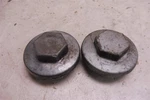 1975 Honda CB125 HM698B. Engine Rocker Arm Tappet Covers Caps. Fixed Price $30.39.