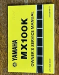 Yamaha 1983 Genuine Owners Manual 1981 MX100K LIT-11625-37-00. Fixed Price $11.50.