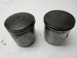 1971 Yamaha Exciter Pistons 67.9MM. Fixed Price $89.06.