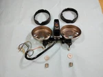 1974-1976 Honda Chrome Speedometer Tachometer Bracket Pilot Lights. Fixed Price $84.60.