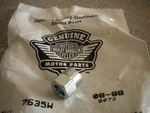 Nos Harley Davidson Oem Nut 10 - 24 X 13/32" 3/8" 7635W. Fixed Price $9.99.