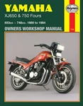 Yamaha Xj 650 And 750 Fours Owners Workshop Manual, No. M738: '80-'84. Fixed Price $20.53.
