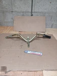 1984 Yamaha Riva 180 Oem Handlebar Used Gold 25H-26110-00-00. Fixed Price $80.00.