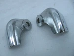 Nos Harley Davidson Spotlight Mount Brackets Sportster 68605-62 And 68606-62. Fixed Price $149.00.