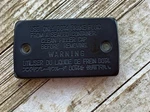 Suzuki Oem Front Master Cylinder Cap Assembly W/gasket 69669-49330 59669-41C00. Fixed Price $33.00.