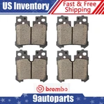 Brembo Rear Premium Ceramic Brake Pads Set For Lexus LS460 LS500H LS600H. Fixed Price $84.06.