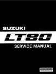 Suzuki LT80 Oem Service Shop Manual All Models 1991-2006. Fixed Price $24.71.