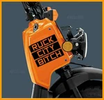 City B Decal - Fits Honda Ruckus Vinyl Graphic Sticker Moped Scooter Custom. Fixed Price $11.95.