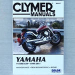 1998-2011 Yamaha V-star Vstar Xvs 650 Classic Custom Clymer Repair Manual M495. Fixed Price $34.95.