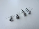 Triumph T100 T120 T140 Gas Fuel Tank Badge Emblem Screw Set 82-7888, 83-1339. Fixed Price $14.95.