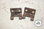 1974 Kawasaki S3 400 H1 500 Seat Hinges T8-4457.ACJ. Fixed Price $32.00.